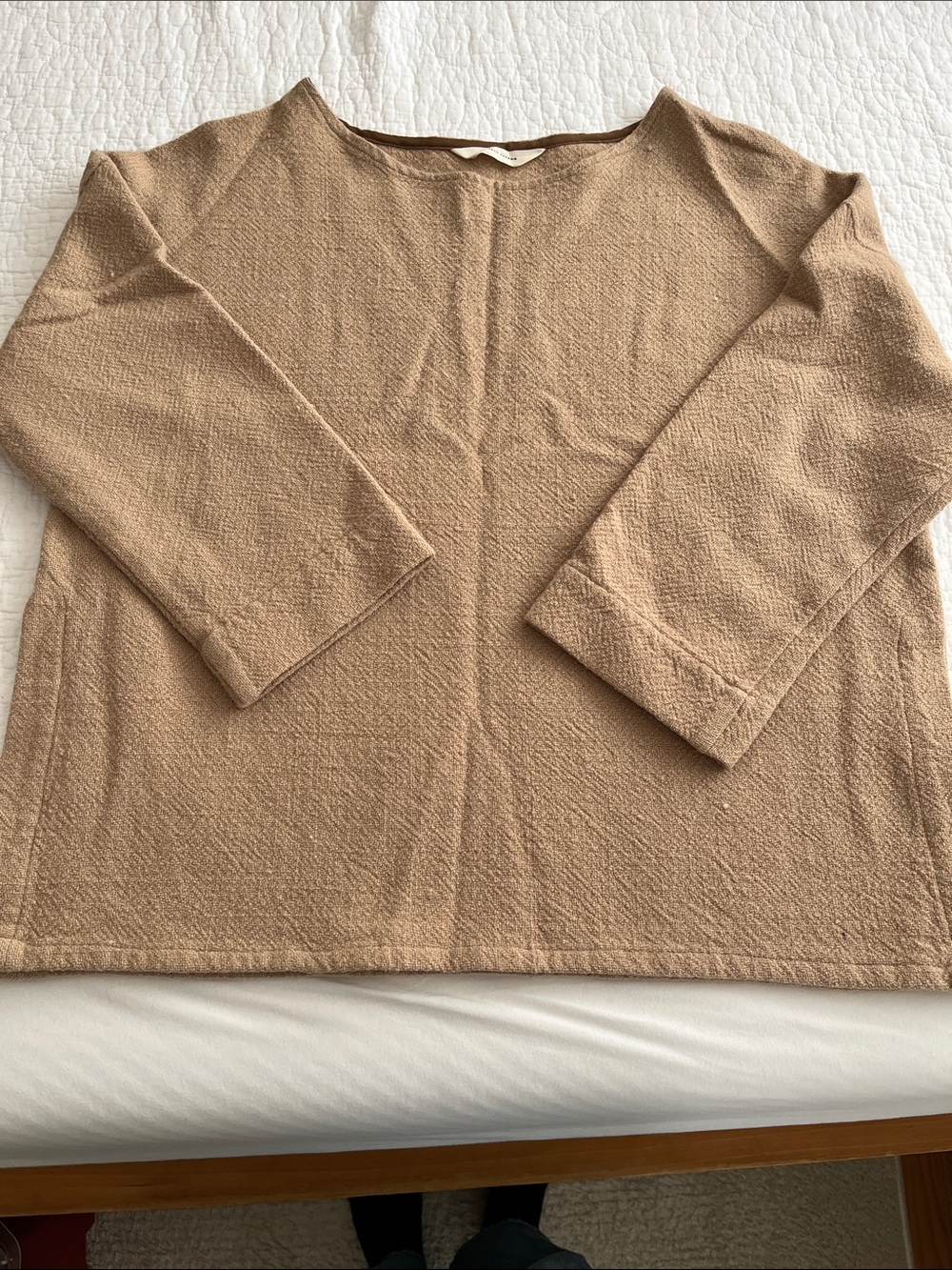 Elizabeth Suzann Reece Sweater Fawn Wool